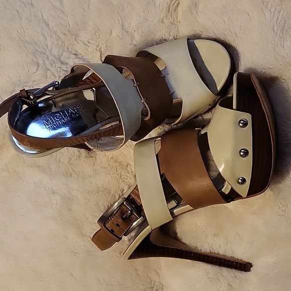 Michael Kors platform slingback heels - Picture 1 of 10